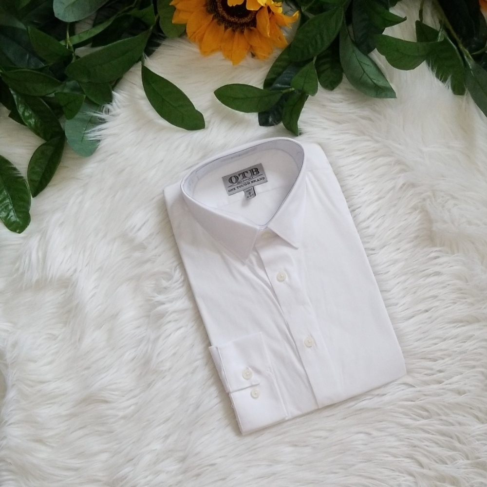 OTB  Fitted Button Down Shirt